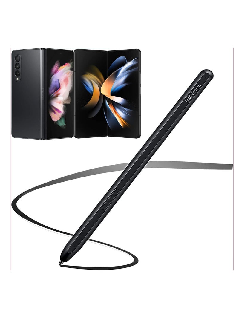 قلم Samsung Galaxy Z Fold 4/Z Fold 3 S Stylus، بدون شحن وحساسية عالية، قلم S بديل لهاتف Galaxy Z Fold 4/Galaxy Z Fold 3 (أسود) - Image 1